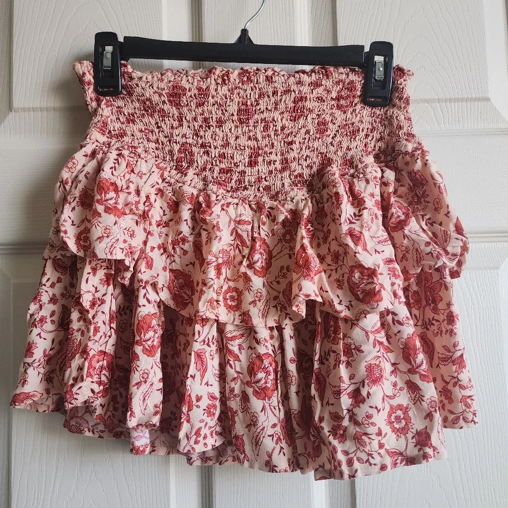 Floral Ruffled Skirt - Picture 1 of 1